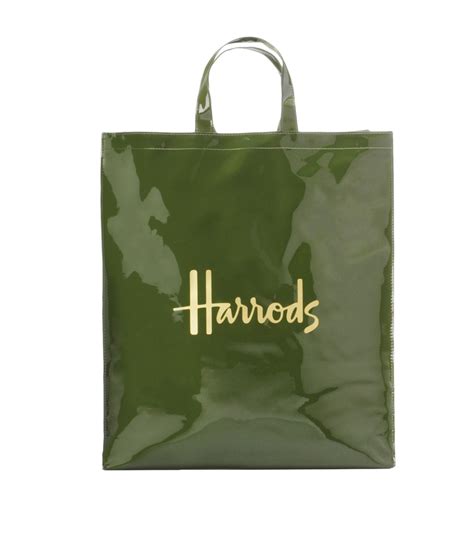 klarna harrods shopping bag.